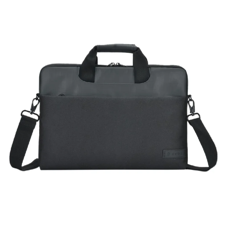 Evol 14.1″ Byron Slim Laptop Brief - Black Classic Bags, Exclusive Deals