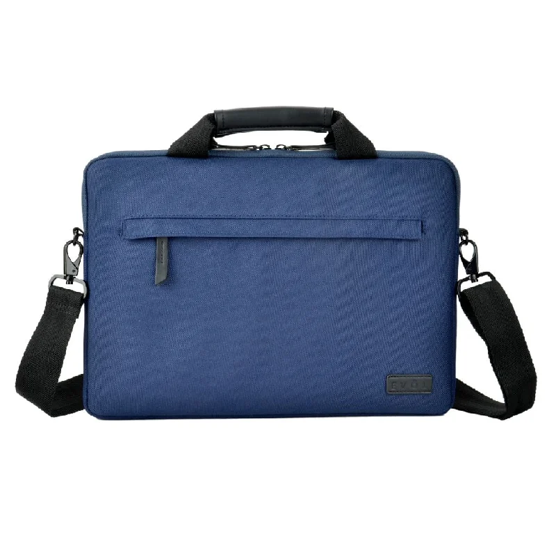 Evol 14.1″ Slim Laptop Brief - Recycled Material - Navy Affordable Elegance, Grab Yours Evol 14.1″ Slim Laptop Brief - Recycled Material - Navy Affordable Elegance, Grab Yours
