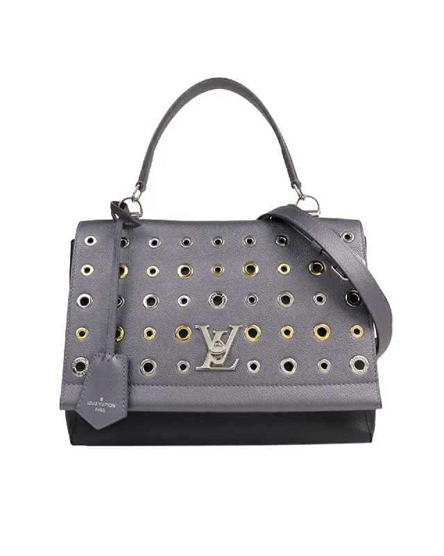 Louis Vuitton Petite Malle Eyelet Leather Handbag Flash Sale On Handbags