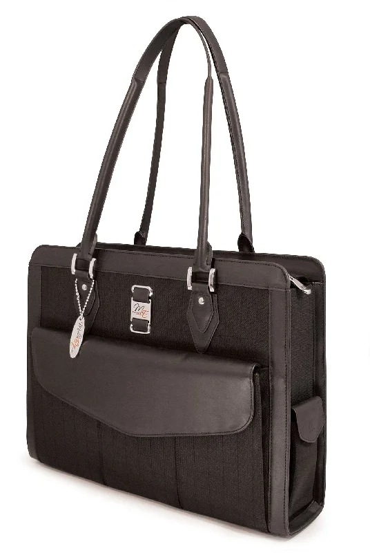 16" Geneva Onyx Women's Briefcase Luxury Totes, Affordable Prices