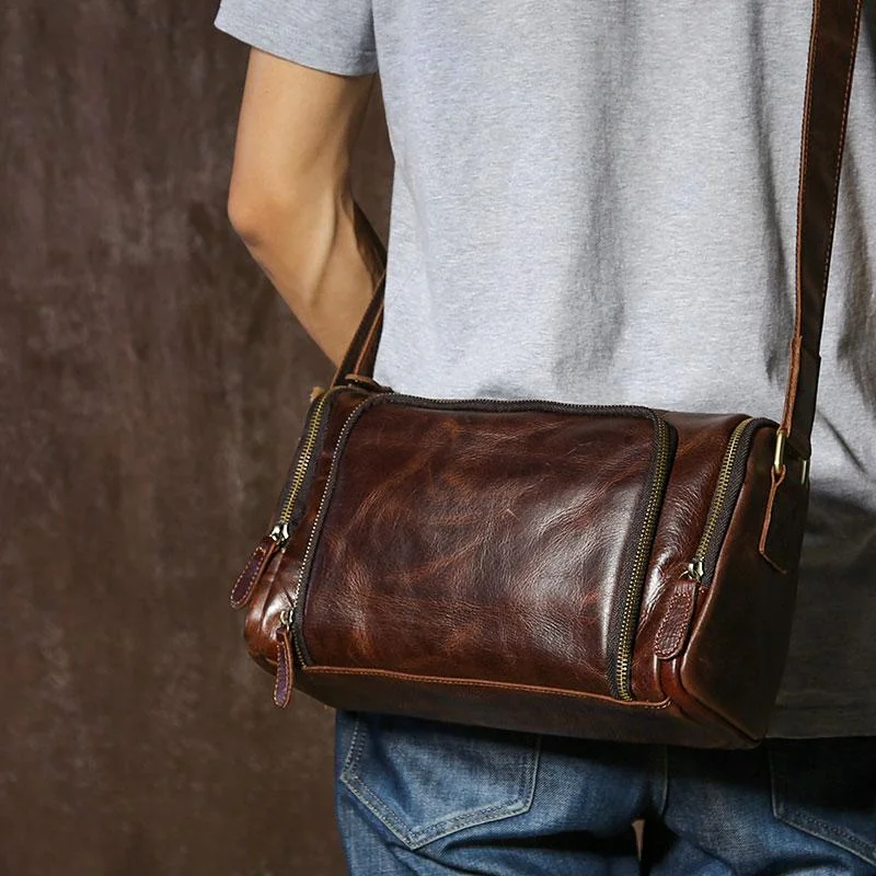 Genuine Leather Mens Cool Shoulder Bag Messenger Bag Chest Bag Bike Bag Cycling Bag for men Best-Selling Bags Now At Exclusive Promotional Prices Genuine Leather Mens Cool Shoulder Bag Messenger Bag Chest Bag Bike Bag Cycling Bag for men Best-Selling Bags Now At Exclusive Promotional Prices
