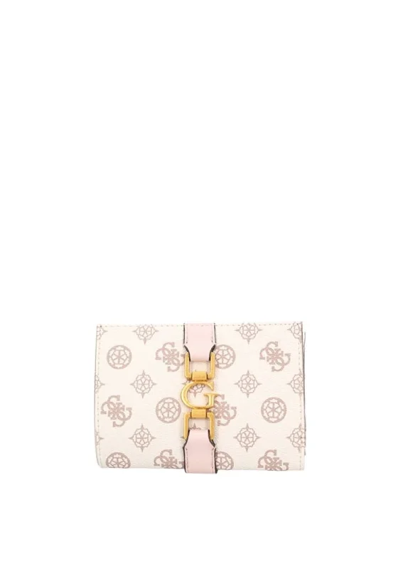 Guess Briana Purse, Cream Multi Statement Handbags At Unbeatable Discounts