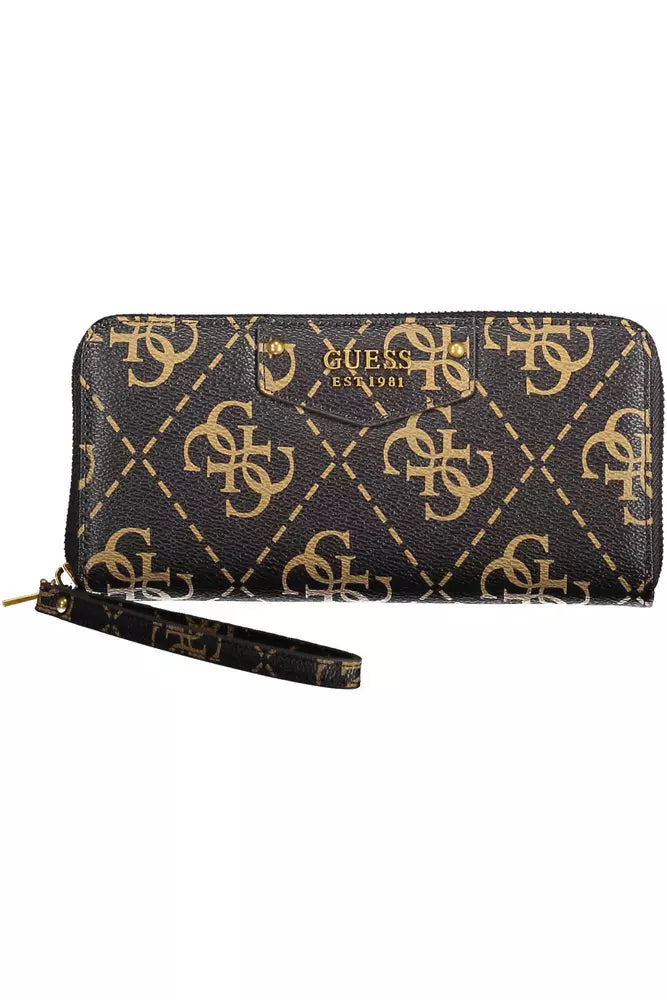 Guess Jeans Brown Polyethylene Women Wallet Fashionable Bags With Special Seasonal Offers Guess Jeans Brown Polyethylene Women Wallet Fashionable Bags With Special Seasonal Offers