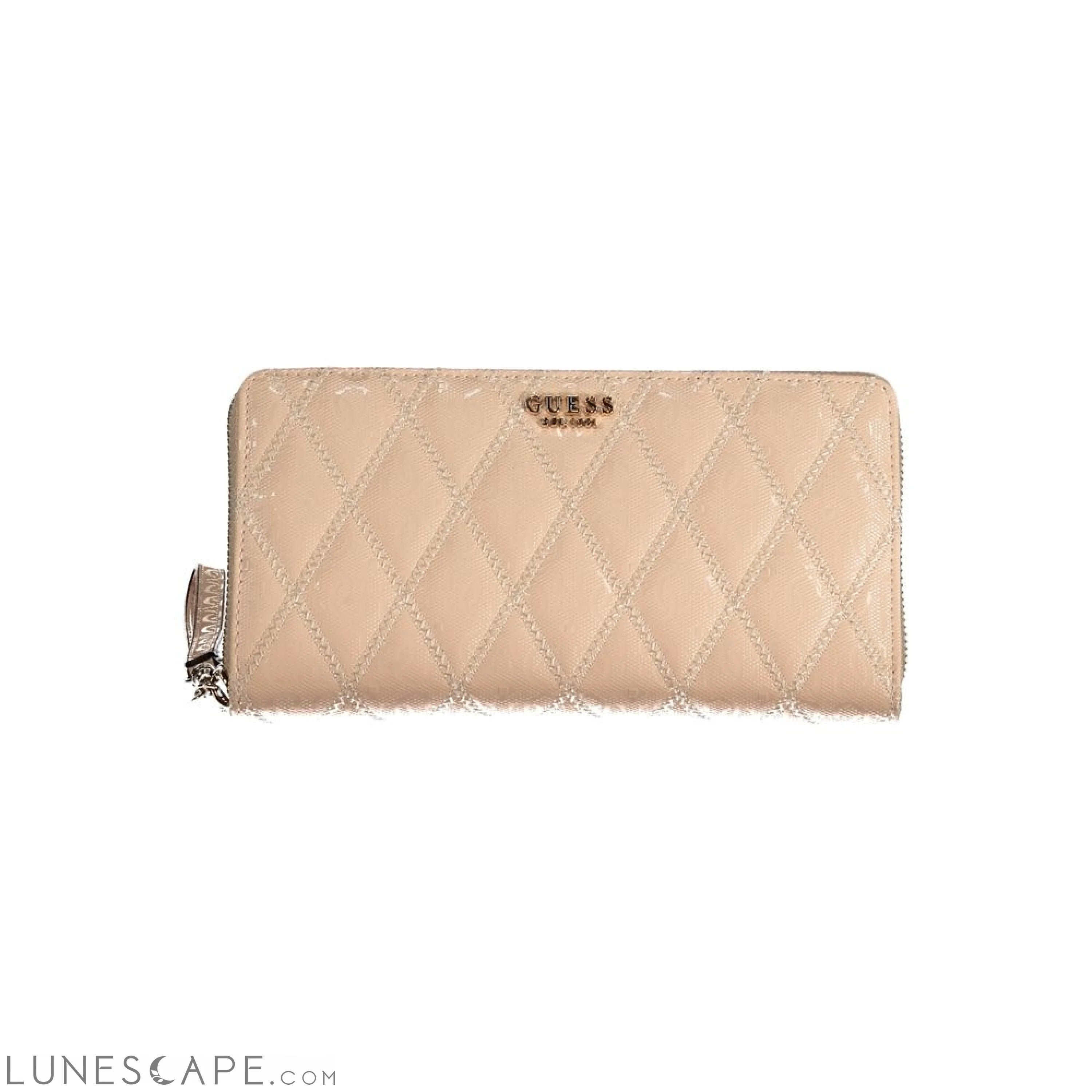 Guess Jeans Pink Polyethylene Wallet Affordable Elegance, Grab Yours