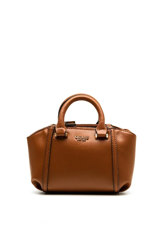 Guess Leie Mini Satchel Bag, Cognac The Perfect Bag Sale For A Seasonal Refresh