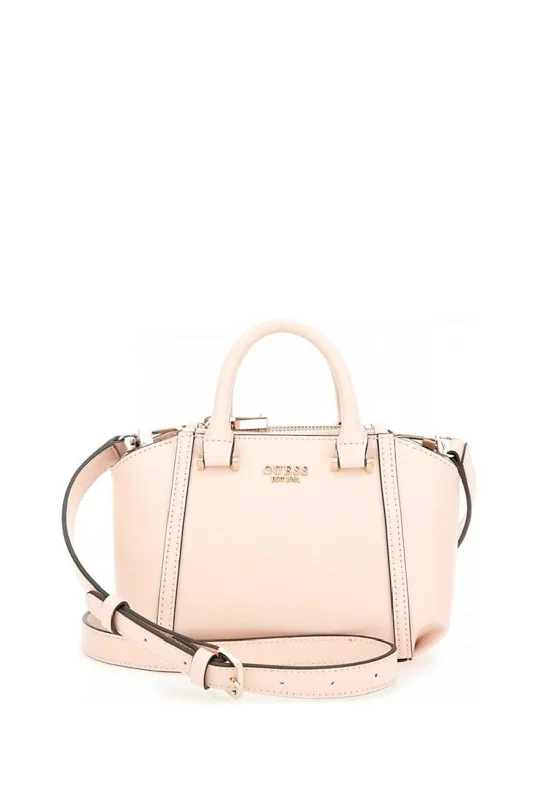 Guess Leie Mini Satchel Bag, Pale Rose The Best Handbag Deals Are Available Now