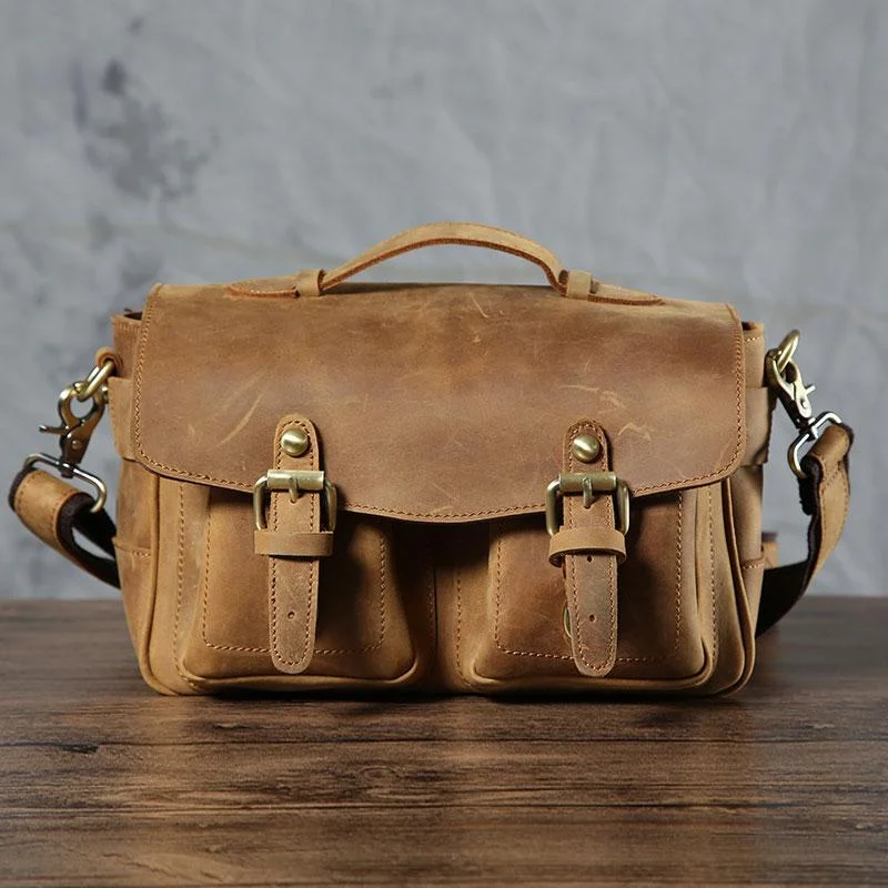 Handmade Leather Mens Cool Shoulder Bag Messenger Bag Camera Bag Cycling Bag for men Handbag Deals You'll Love Handmade Leather Mens Cool Shoulder Bag Messenger Bag Camera Bag Cycling Bag for men Handbag Deals You'll Love