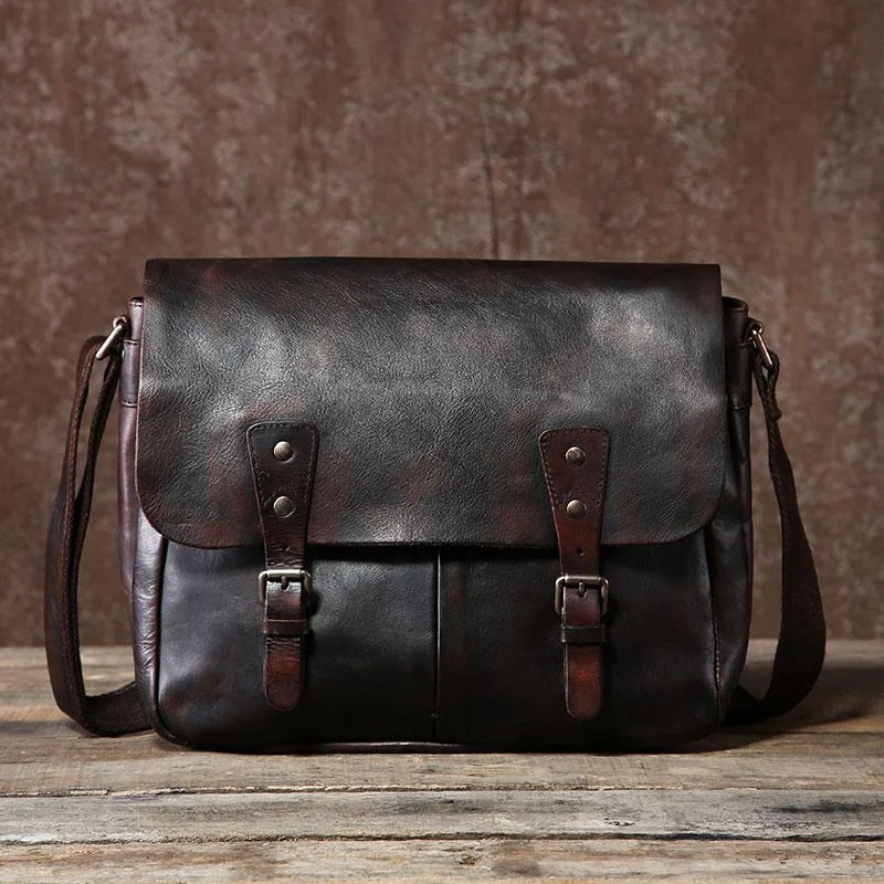 Handmade Vintage Leather Mens Cool Shoulder Bag Messenger Bag Chest Bag Bike Bag Cycling Bag for men Seasonal Sale On Trendy Handbags Handmade Vintage Leather Mens Cool Shoulder Bag Messenger Bag Chest Bag Bike Bag Cycling Bag for men Seasonal Sale On Trendy Handbags