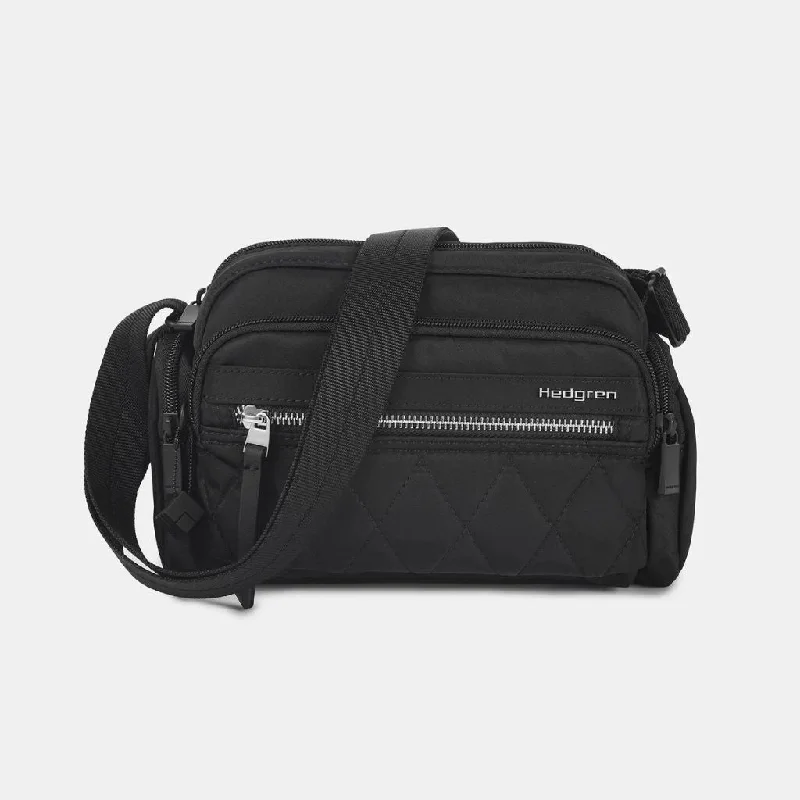 Hedgren Emily Crossbody Bag - Black Premium Handbags At Exclusive Prices
