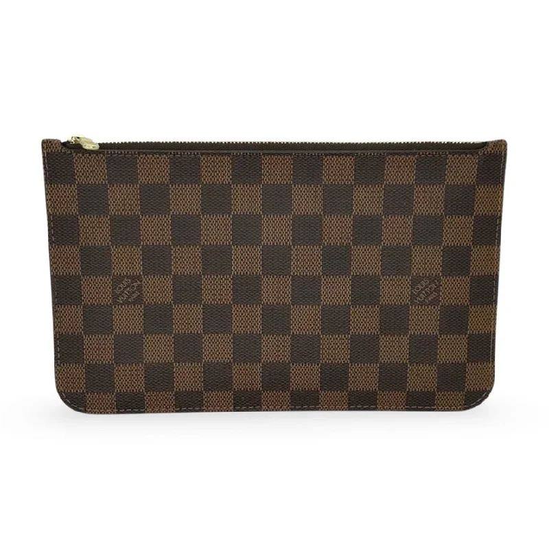 LOUIS VUITTON: Damier Ebene Neverfull Pochette Stylish Totes, Special Discounts