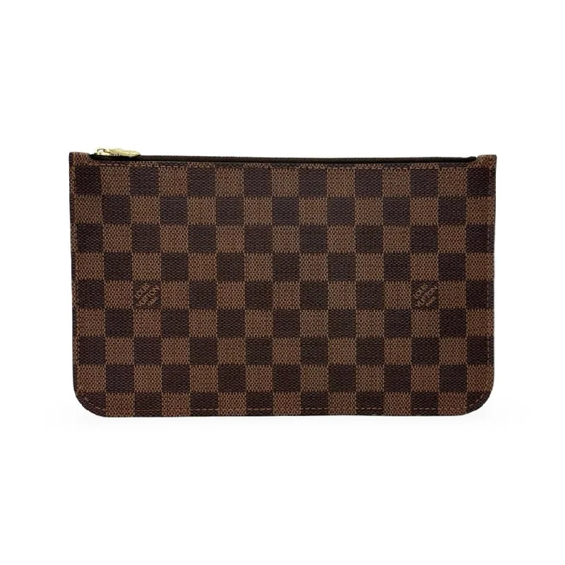 LOUIS VUITTON: Damier Ebene Neverfull Pochette Fashion Bags, Huge Savings