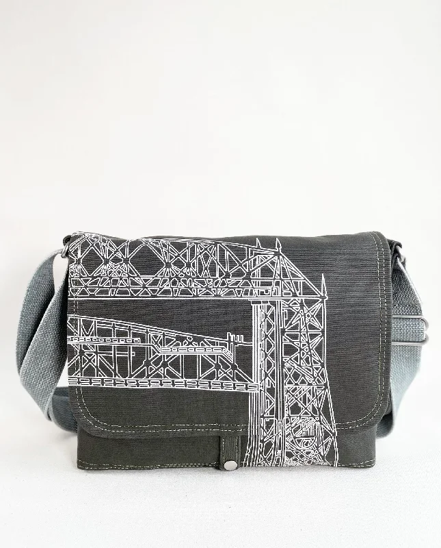 Messenger Bag: Aerial Lift Bridge Affordable Luxury With Top-Quality Handbags