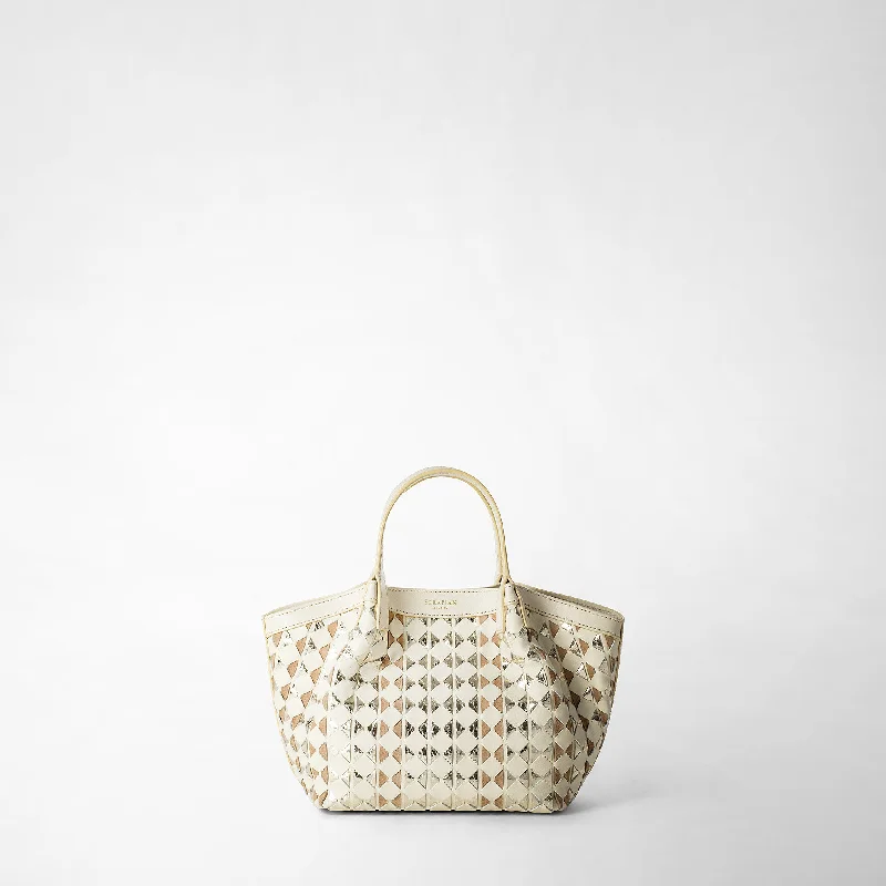MINI SECRET BAG IN MOSAICO AND ELAPHE Luxury Totes At The Lowest Prices Of The Season MINI SECRET BAG IN MOSAICO AND ELAPHE Luxury Totes At The Lowest Prices Of The Season