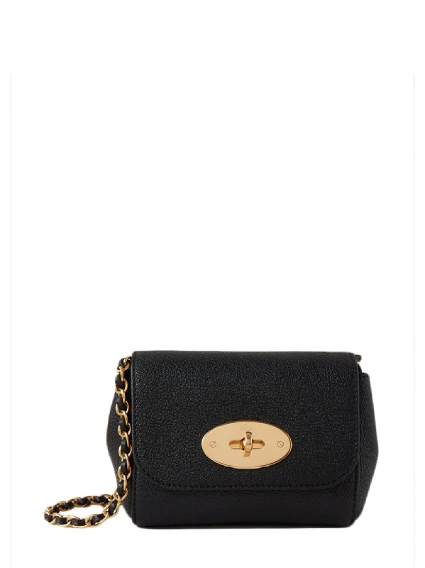 Mini Lily Glossy Goat (Black) The Ultimate Sale On Must-Have Handbags
