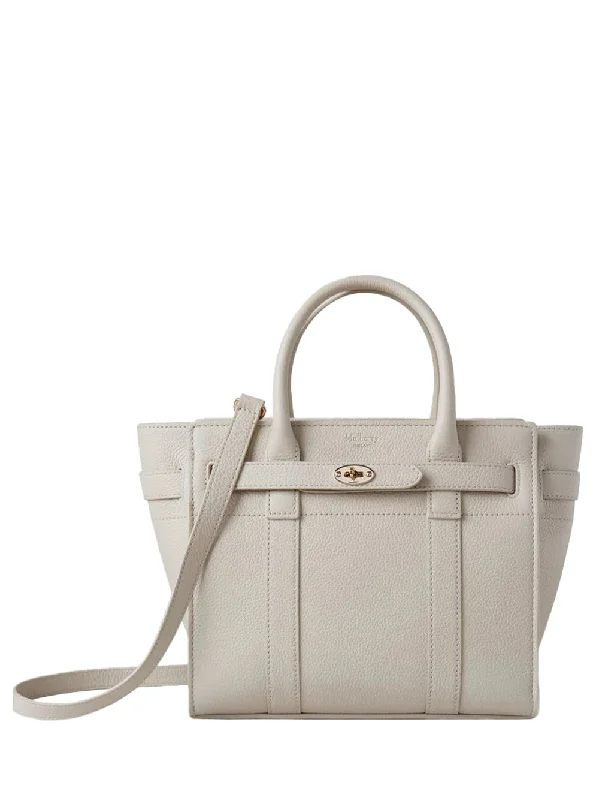 Mini Zipped Bayswater Chalk Small Classic Grain Affordable Elegance With High-Quality Bags Mini Zipped Bayswater Chalk Small Classic Grain Affordable Elegance With High-Quality Bags
