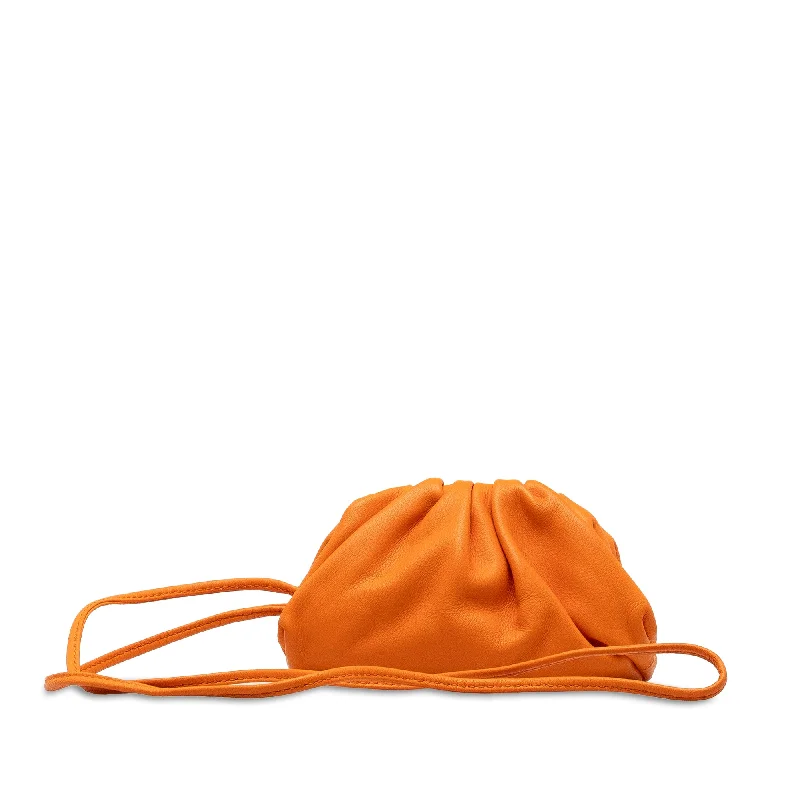 Orange Bottega Veneta The Mini Pouch Crossbody Bag Limited-Stock Bag Clearance – Grab Your Favorite Now Orange Bottega Veneta The Mini Pouch Crossbody Bag Limited-Stock Bag Clearance – Grab Your Favorite Now