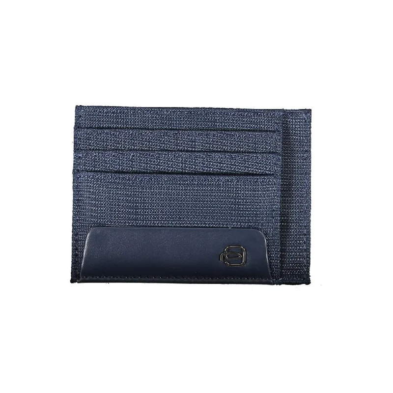 Piquadro Elegant Blue Card Holder with Contrast Details Premium Bags At Special Prices Piquadro Elegant Blue Card Holder with Contrast Details Premium Bags At Special Prices