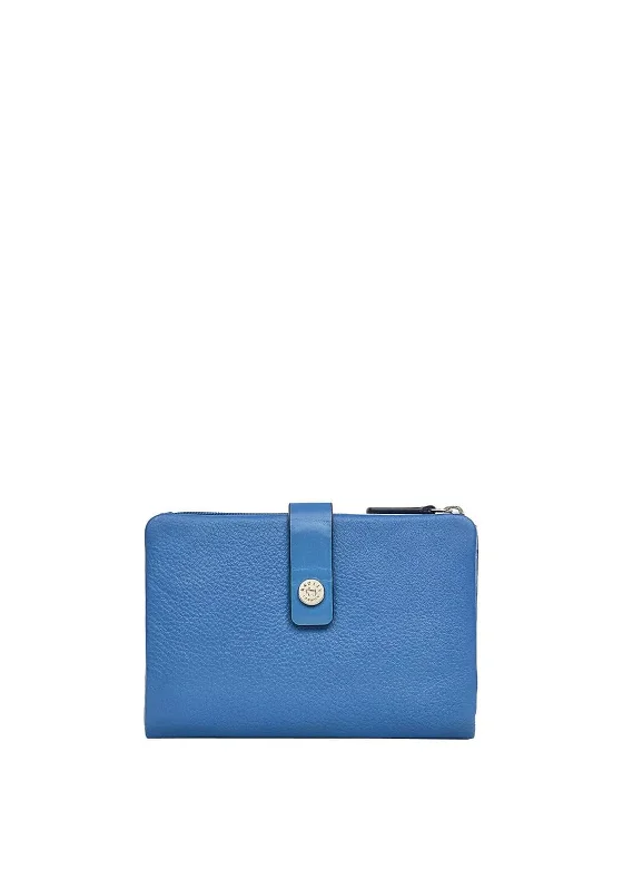 Radley London Larkswood Medium Wallet, Blue Premium Handbags With A Touch Of Elegance Radley London Larkswood Medium Wallet, Blue Premium Handbags With A Touch Of Elegance