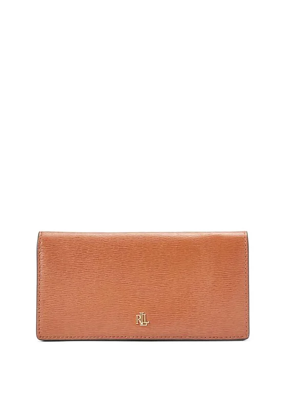 Ralph Lauren Slim Button Wallet, Tan The Best Handbag Sale Of The Season