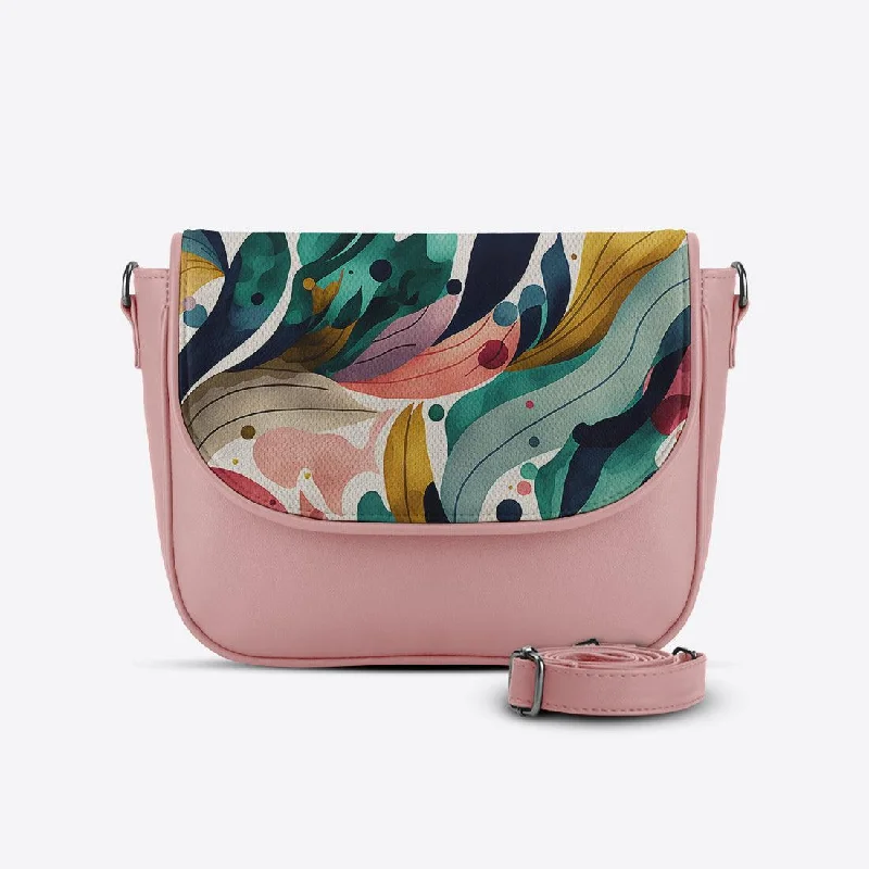 Rose Messenger Crossbody Color Flow Must-Have Bags, Big Discounts