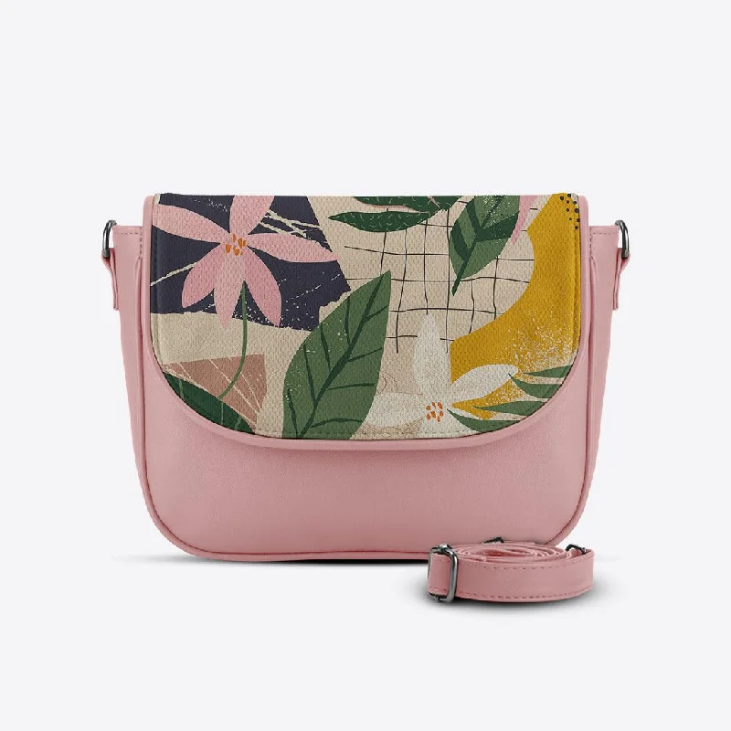 Rose Messenger Crossbody Leafs Stylish Handbags With Exclusive Online Discounts