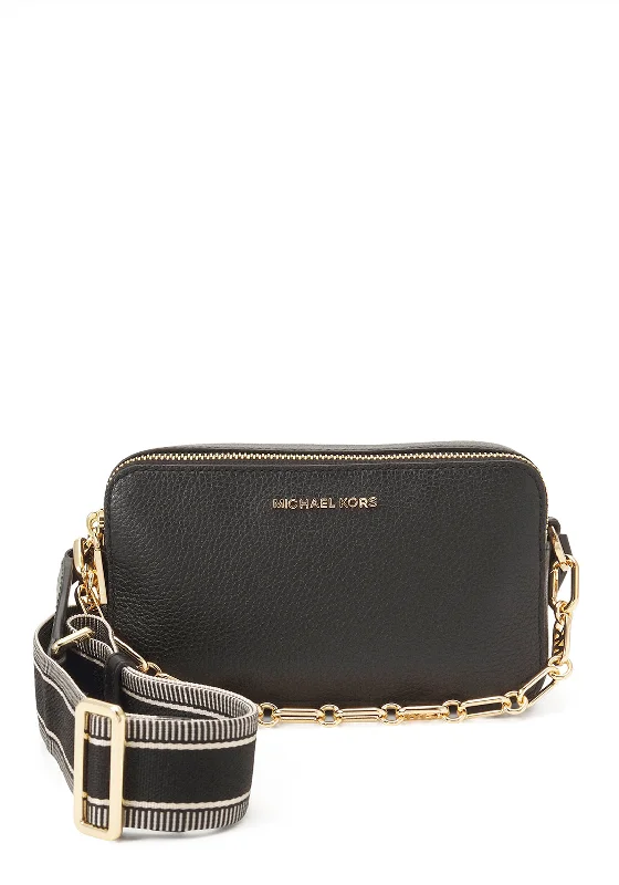 MICHAEL Michael Kors Small Double Zip Crossbody Camera Bag, Black Designer Bags At Low Prices MICHAEL Michael Kors Small Double Zip Crossbody Camera Bag, Black Designer Bags At Low Prices