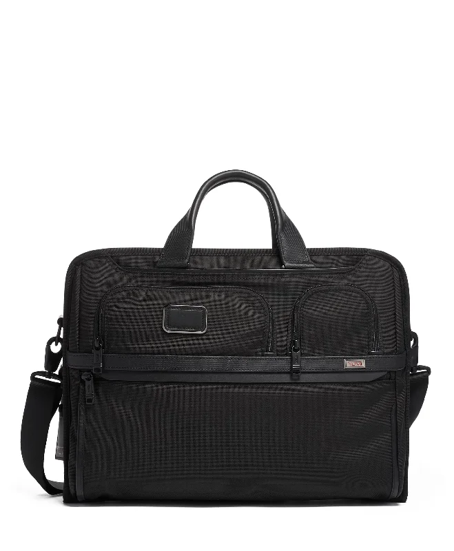 Tumi Alpha Compact Large Screen Laptop Brief Trendy Bags, Huge Savings