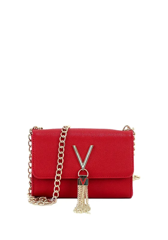 Valentino By Mario Divina Box Flap Over Bag, Rosso Iconic Handbags At Budget-Friendly Prices Valentino By Mario Divina Box Flap Over Bag, Rosso Iconic Handbags At Budget-Friendly Prices