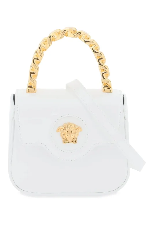 Versace patent leather 'la medusa' mini bag Fashionable Crossbody Bags At Special Offers Versace patent leather 'la medusa' mini bag Fashionable Crossbody Bags At Special Offers