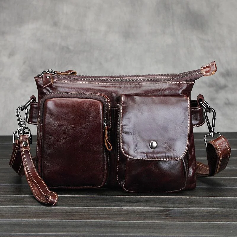 Leather Mens Coffee Cool Small Messenger Bag Vintage Shoulder Bags For Men Chic Bags, Shop Now & Save Leather Mens Coffee Cool Small Messenger Bag Vintage Shoulder Bags For Men Chic Bags, Shop Now & Save