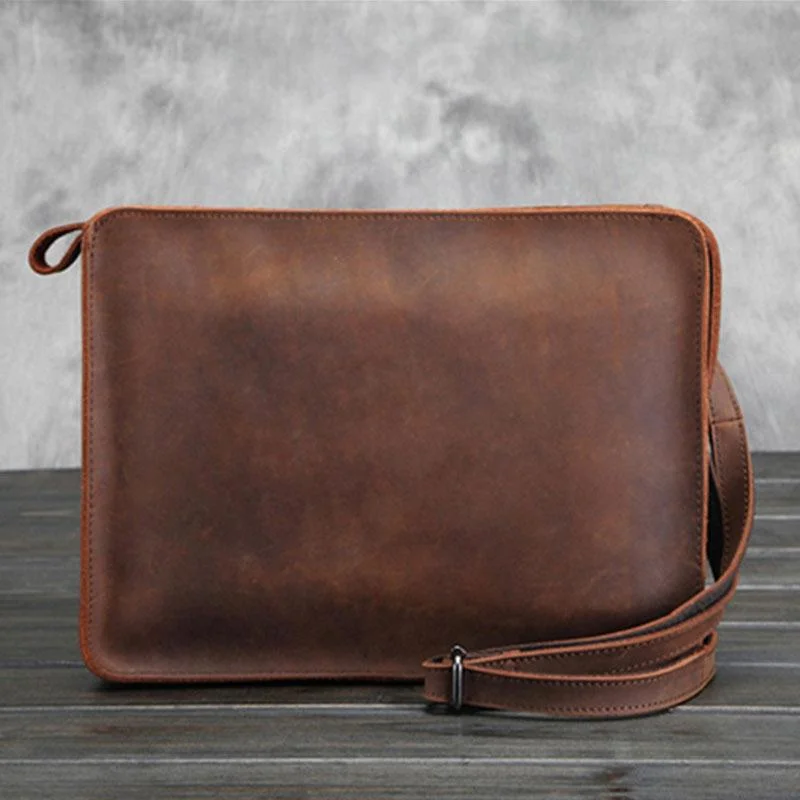 Vintage Small Leather Mens Messenger Bag Clutch Wristlet Shoulder Bag for Men The Perfect Bag Sale For A Seasonal Refresh Vintage Small Leather Mens Messenger Bag Clutch Wristlet Shoulder Bag for Men The Perfect Bag Sale For A Seasonal Refresh