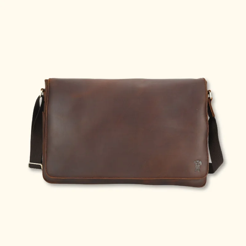 The Western Trailblazer - Leather Messenger Bag Stylish Totes, Special Discounts