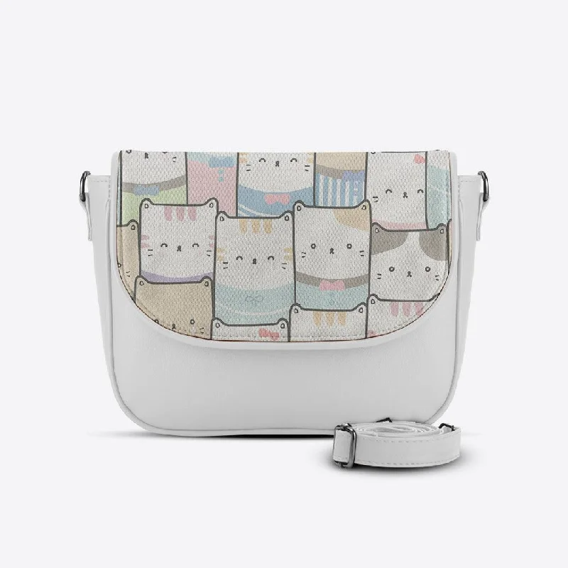 White Messenger Crossbody Kitty Your Perfect Bag At The Perfect Price