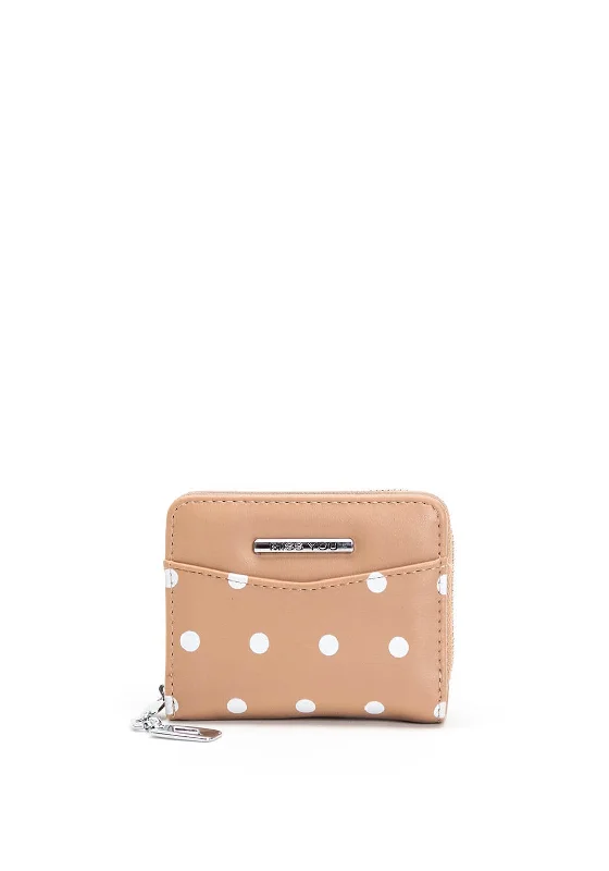 Zen Collection Polka Dot Small Purse, Camel Luxury Handbags At Budget-Friendly Rates Zen Collection Polka Dot Small Purse, Camel Luxury Handbags At Budget-Friendly Rates
