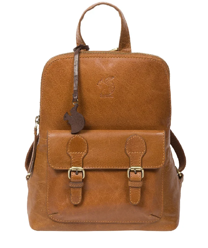 'Kendal' Dark Tan Leather Backpack Limited-Time Sale On Trendy Handbags – Don't Miss Out 'Kendal' Dark Tan Leather Backpack Limited-Time Sale On Trendy Handbags – Don't Miss Out