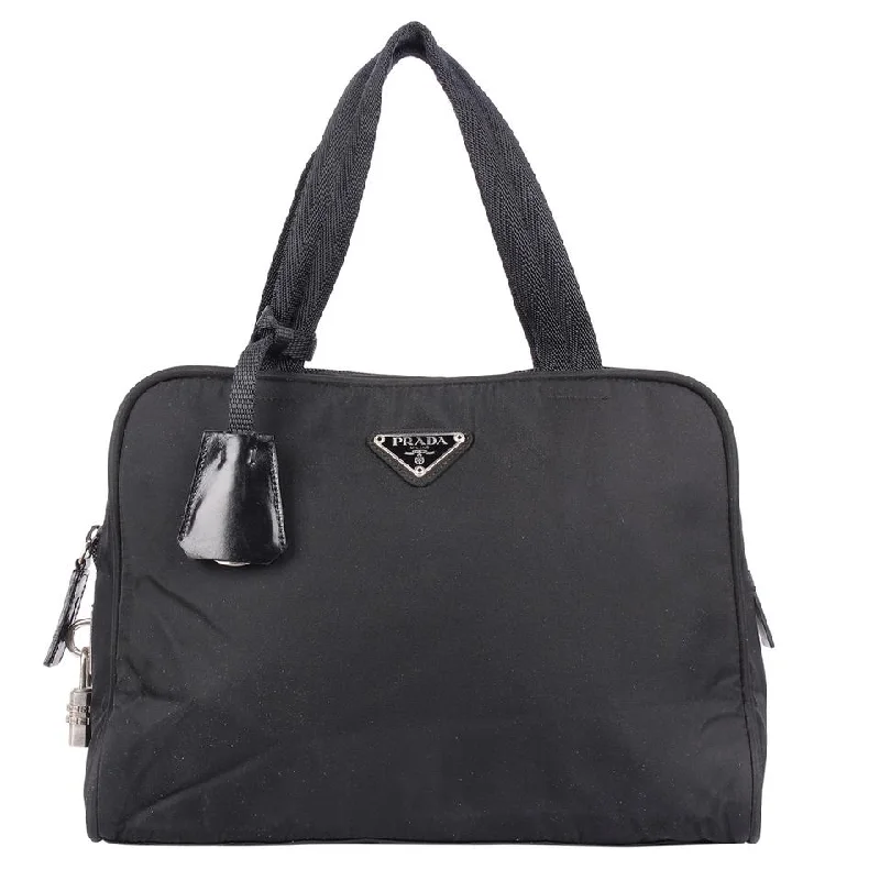 Tessuto Black Nylon Boston Satchel (Authentic Pre-Owned) Fashionable Bags At Must-Have Prices