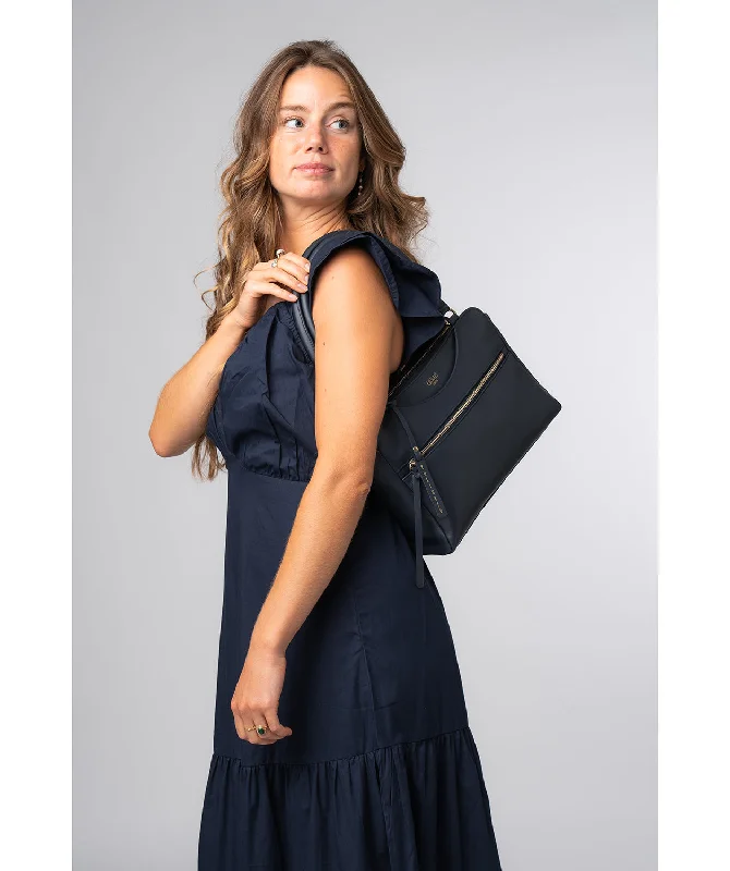 'Brianna' Dark Navy Leather Handbag Shoulder Bags, Crossbody Bags, And More On Sale