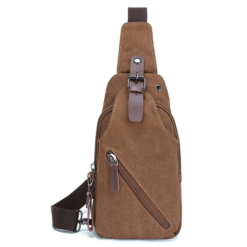 Canvas Chest Bag | Crossbody Sling Bag Affordable Elegance, Grab Yours Now