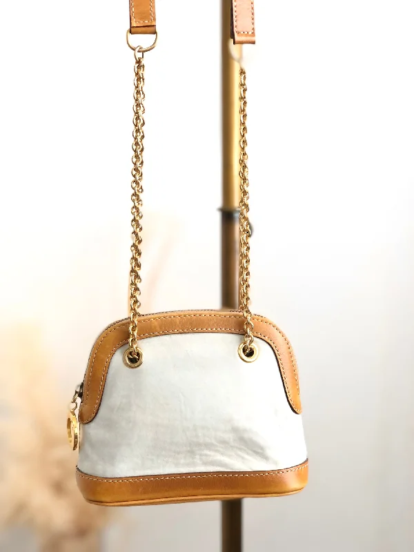 CELINE Circle Logo Charm Metal Clasp Chain Shoulder bag Beige Vintage 2aechi Iconic Fashion Bags At Unbeatable Savings CELINE Circle Logo Charm Metal Clasp Chain Shoulder bag Beige Vintage 2aechi Iconic Fashion Bags At Unbeatable Savings