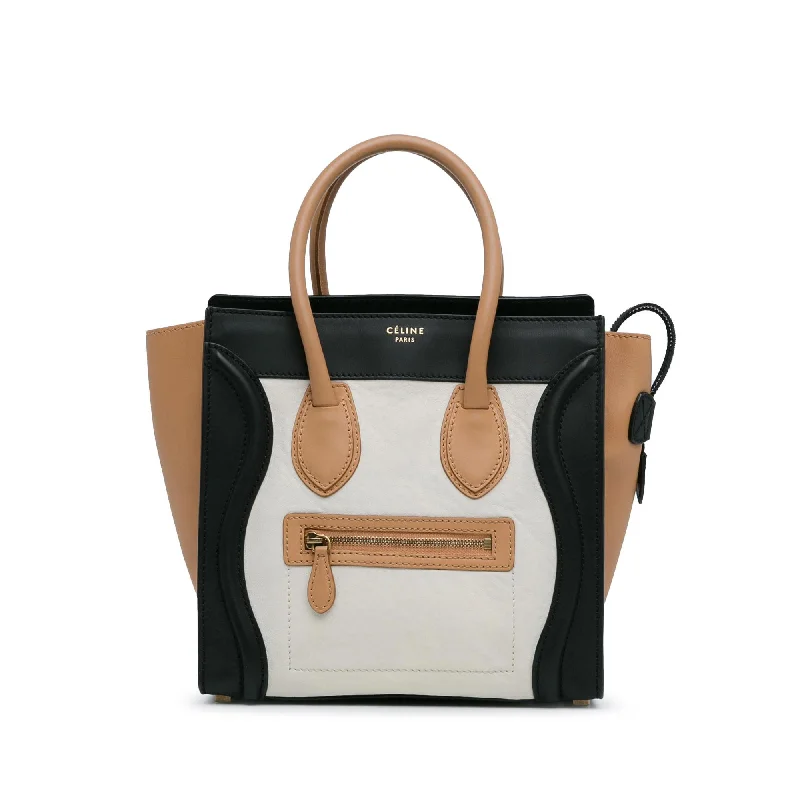 Celine Micro Tricolor Luggage Tote (SHG-rmDxa0) Exclusive Bag Deals – Perfect For Any Occasion Celine Micro Tricolor Luggage Tote (SHG-rmDxa0) Exclusive Bag Deals – Perfect For Any Occasion