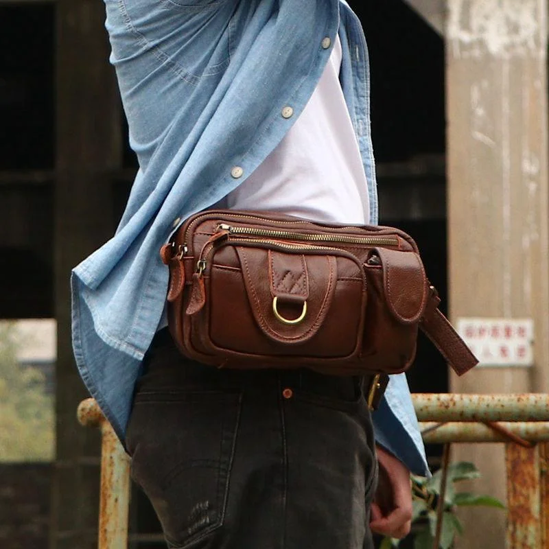 Coffee Cool Leather Fanny Packs Mens Waist Bag Hip Pack Belt Bag for Men Grab Your Favorite Handbags For Less Coffee Cool Leather Fanny Packs Mens Waist Bag Hip Pack Belt Bag for Men Grab Your Favorite Handbags For Less