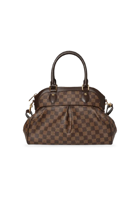 DAMIER ÉBÈNE TREVI PM Grab Your Favorite Handbags For Less