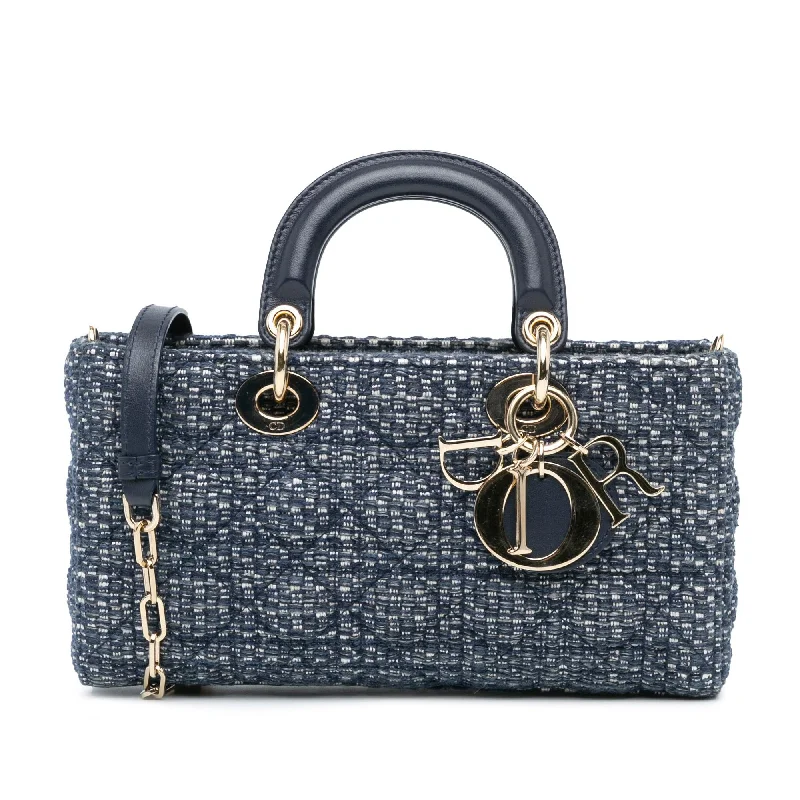 Dior Medium Tweed Cannage Lady D Joy (SHG-TjBiZO) Fashion Bags, Huge Savings