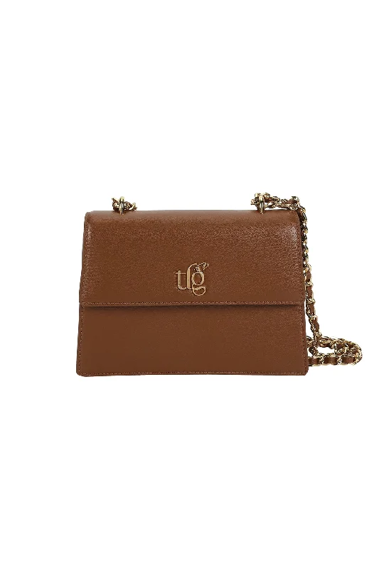 Erica Tan Medium Crossbody Bag High-End Bags, Low-End Prices