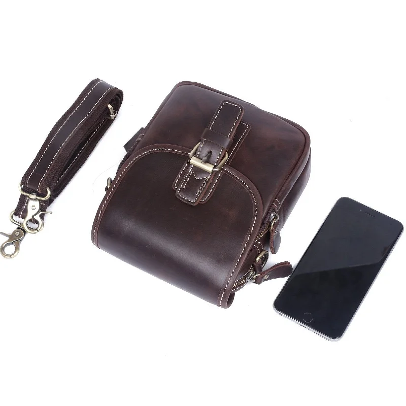 Leather Belt Pouch Mens Small Cases Waist Bag Hip Pack Belt Bag Fanny Pack Bumbag for Men Shop Stylish Bags At Unbeatable Prices