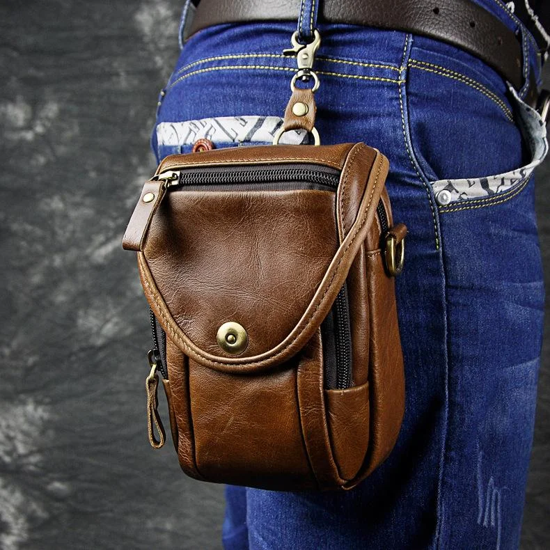 Leather Belt Pouch Mens Small Cases Waist Bag Hip Pack Belt Bag Fanny Pack Bumbag for Men Shop Timeless And Trendy Bags At Limited-Time Discounts