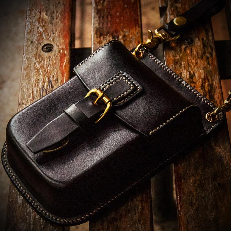 Leather Belt Pouch Mens Small Cases Waist Bag Hip Pack Belt Bag Fanny Pack Bumbag for Men Timeless Bags, Flash Sale