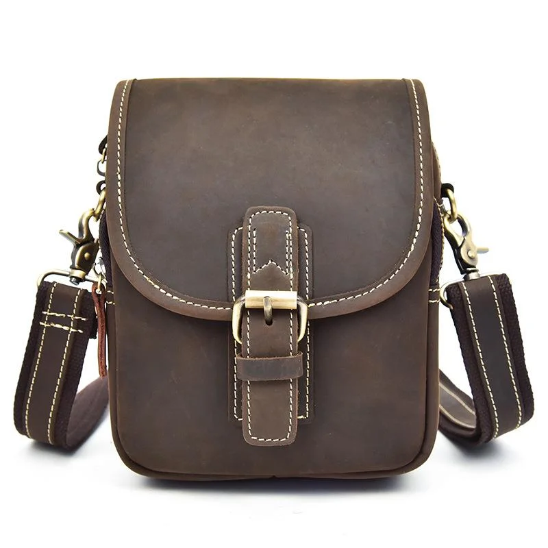 Leather Belt Pouch Mens Small Cases Waist Bag Hip Pack Belt Bag Fanny Pack Bumbag for Men Flash Sale On Handbags