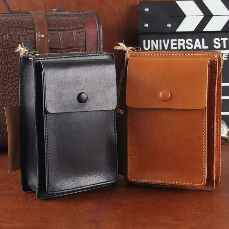 Leather Belt Pouch Mens Small Cases Waist Bag Hip Pack Belt Bag Fanny Pack Bumbag for Men Designer Bags At Low Prices