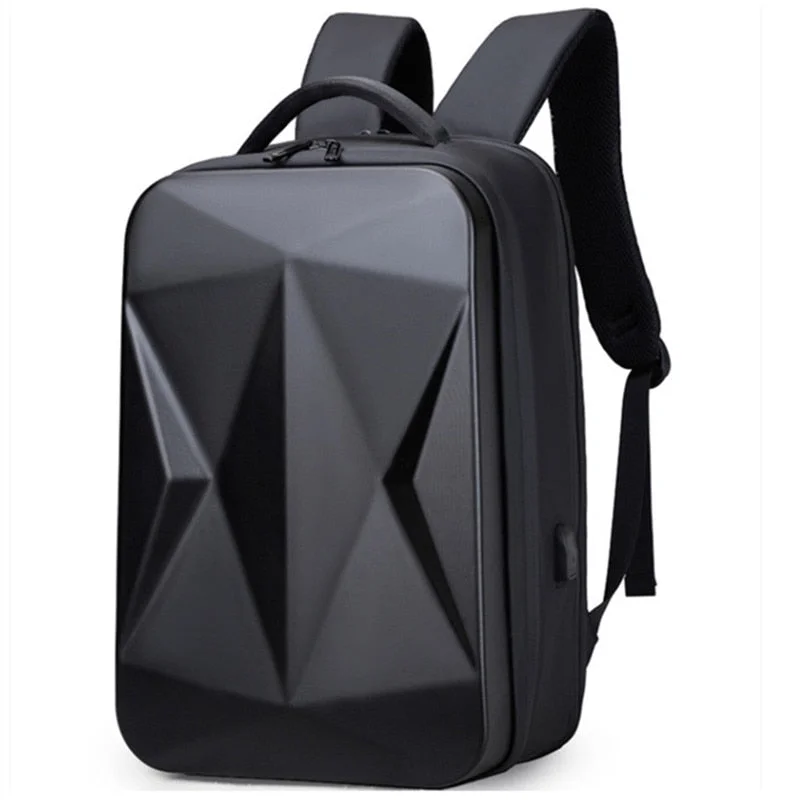 Hard Shell Waterproof USB Backback Trendy Backpacks, Huge Markdowns